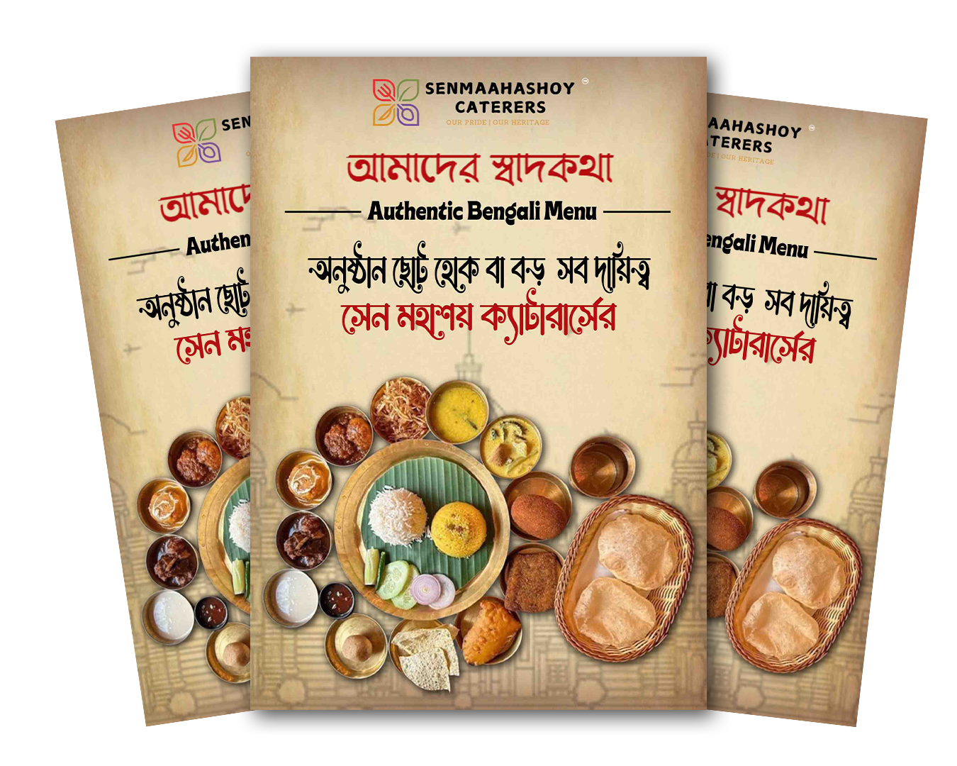 Authentic Bengali Menu